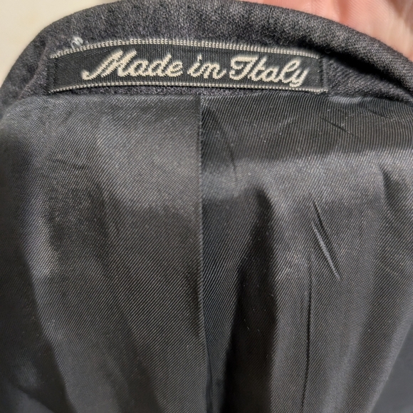 38R Mani Giorgio Armani Italy Men's - Double Breasted Pure Wool Blazer Jacket - Picture 5 of 5